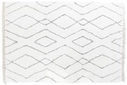 Килим DKD Home Decor Сив Бял (120 x 180 x 3 cm)