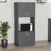 Шкаф за кухня Armado TopMebel от меламин в антрацит 60x32x140cm