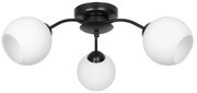 Плафон МОРЕЛО, черен, 3xE27