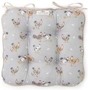 Памучна възглавница за стол 36x34 cm Hen House – Cooksmart ®