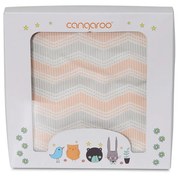 CANGAROO Памучно одеяло - пелена MELLOW КОРАЛ