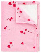 Розово одеяло от флийс 200x240 cm Heart – Catherine Lansfield