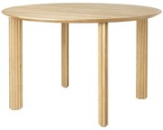 Кръгла дъбова маса за хранене ø 120 cm Comfort Circle - UMAGE