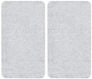 WENKO 2712663100 - Покривна плоча 30x52 см прозрачна/сива