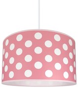 Детски полилей DOTS PINK 1xE27/60W/230V