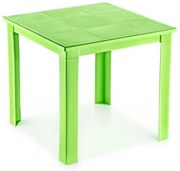 Horecano - Пластмасова детска маса 48x48xh40см зелена KIDS-(TRN-050-03)
