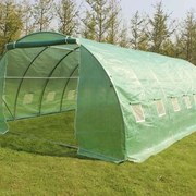 Оранжерия Tunnel Pro с 2 врати 8х4х2.25м с армиран найлон (32 кв.м.)