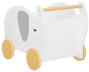 Детска количка за бутане и съхранение atmosphera Elephant, MDF
