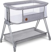 Lionelo - Бебешко креватче 2 в 1 LUNA сиво