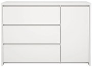 Бял скрин 119x84x48 cm Next – Tvilum