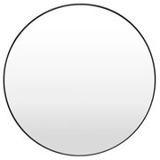 Черно стенно огледало , ø 80 cm Layla - Bonami Essentials