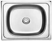 Deante ZEU_010A - Кухненска мивка TECHNO 40x50 см сатен