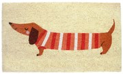 Изтривалка от кокосови влакна 43x73 cm Sausage Dog – Rex London