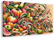 Картина на платно – Плодова експлозия