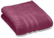 Тъмнорозова памучна хавлиена кърпа от тери 70x120 cm Zero Twist – Catherine Lansfield