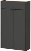 Антрацитно шкафче 56x97x22 cm Ameca – Germania