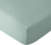 Зелен еластичен чаршаф от микрофибър 185x200 cm So Soft Easy Iron – Catherine Lansfield