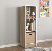 Рафт за детски книги и играчки по метода Монтесори, с 3 рафта – Sonoma