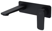 Cersanit S951-385 - Смесител за мивка за скрит монтаж LARGA черен