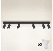 Brilagi - LED димируемо точково осветително тяло SELE 6xGU10/6,5W/230V антрацит