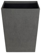 Сиво офис кошче за боклук Sofia Canvas Paper Laminate – Bigso