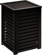 Кош за пране 5five Sicela, Бамбук, 65 L - Черен