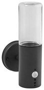 Ledvance - Външно стенен осветител с сензор FIGO CYLINDER 1xE27/20W/230V