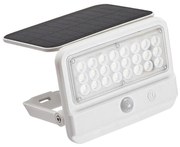 Rabalux 77090 - LED соларен стенен фенер FLAXTON LED/7W/3,7V IP54 бял