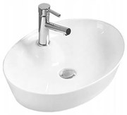 Mexen Aida умивалник върху плот 55 x 40 см, бял - 21205500