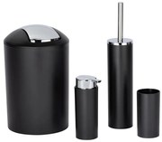 WENKO 24078800 - Комплект CALVO 6,5x13 см черен/лъскав хром