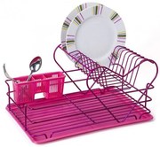 СУШИЛНИК ЗА СЪДОВЕ TEKNO TEL KB-011P 2нива циклама