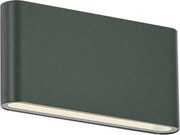 Модерна външна стенна лампа тъмнозелена 17,5 см вкл. LED IP65 - Batt