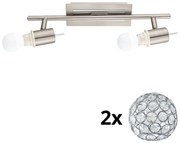 Eglo - LED точково осветително тяло MY CHOICE 2xE14/4W/230V хром