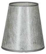Абажур БАСАРИ СРЕБРО - конус, долно окачване, Е27
