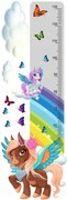 Стикер за стена приказна линийка My Little Pony 40 х 120 см