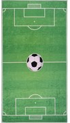 Зелено детско килимче за игра подходящо за пране 160x230 cm Soccer Time – Vitaus