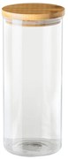 Стъклен буркан с бамбуков капак, 1,4 л - Casa Selección