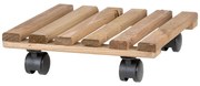 Дървена подвижна стойка за саксии (височина 8 cm) Indoor &amp; Outdoor – Esschert Design