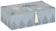 Кутия за съхранение atmosphera Wild Romance, 30х18.5х10 cm, MDF, Син