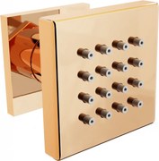 Mexen външен страничен разпръсквач, розово злато - 79360-60