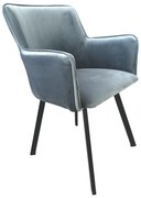 Трапезен стол AMELIA, сив