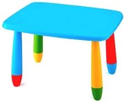 Детска правоъгълна масичка - Синя