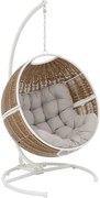 Висящо кресло Hesperide Orbiana, Таупе/Бяло