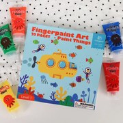 Tooky Toy - Творческа книжка, Рисуване с пръсти, Ниво 1