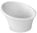 Alkan - Меламинова купичка малка скосена бяла 4x7,5x6см AN-(K-1963)