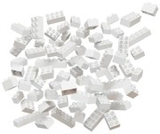 Комплект строителни блокчета за писта за снежни топки, 120 бр. - Hubelino