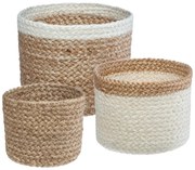 Сет сгъваем кош atmosphera Jackson, Юта, Бял