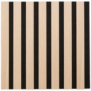 Сет декоративен панел atmosphera Colva, MDF, 30x30 cm, 3 бр - Светло дърво