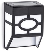 Aigostar - LED соларен стенен фенер LED/0,006W/1,2V 2700K IP44 черен