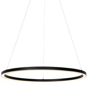 Висяща лампа черна 80 см с LED 3-степенна димираща - Girello